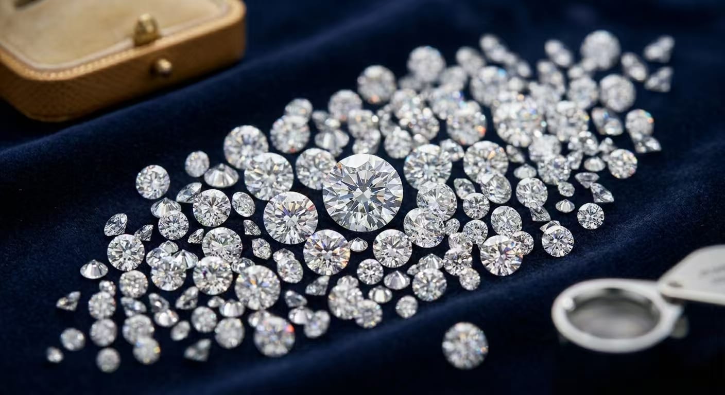 diamond melee buying guide for B2B jewelry buyers